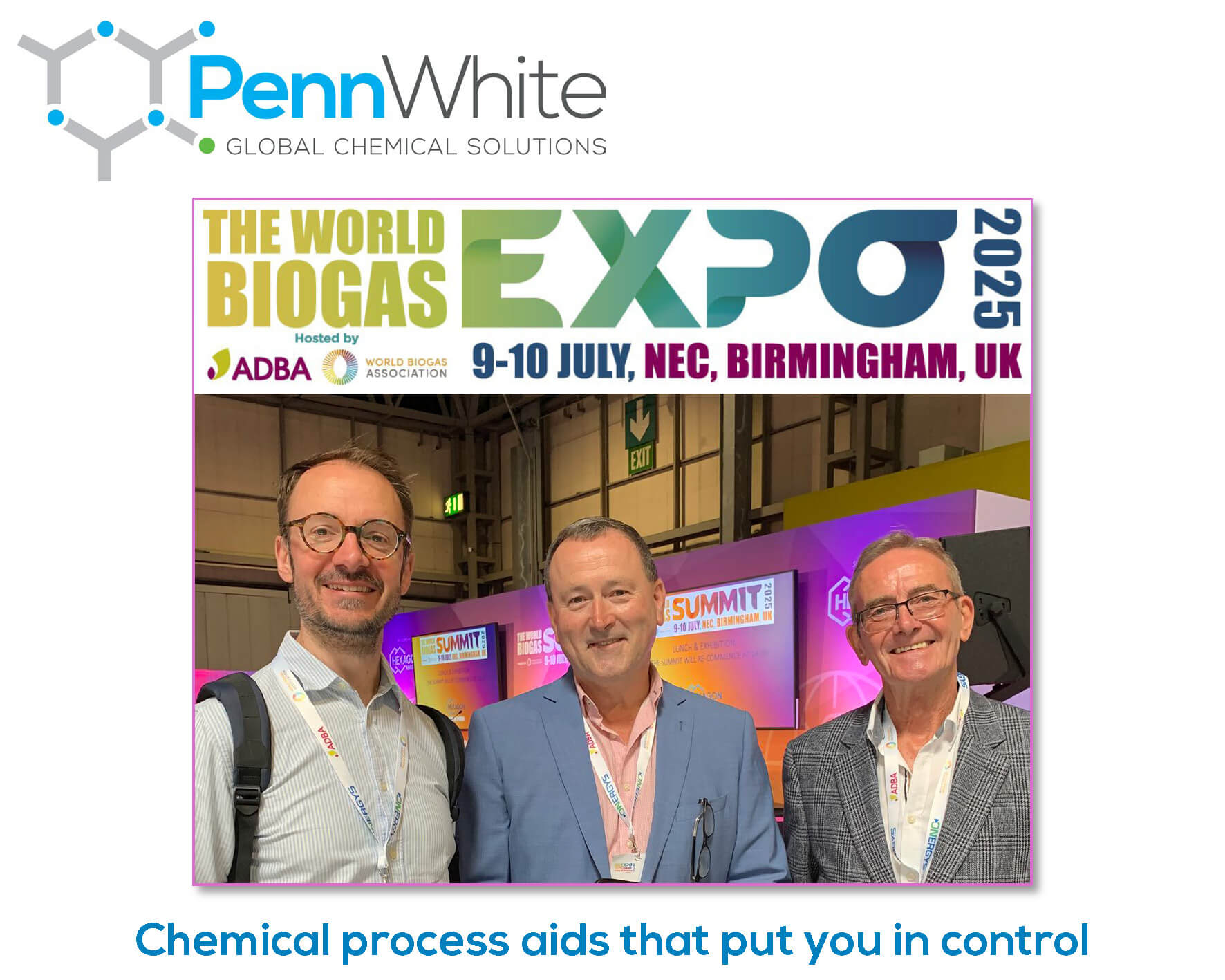 PennWhite attend World Biogas Expo