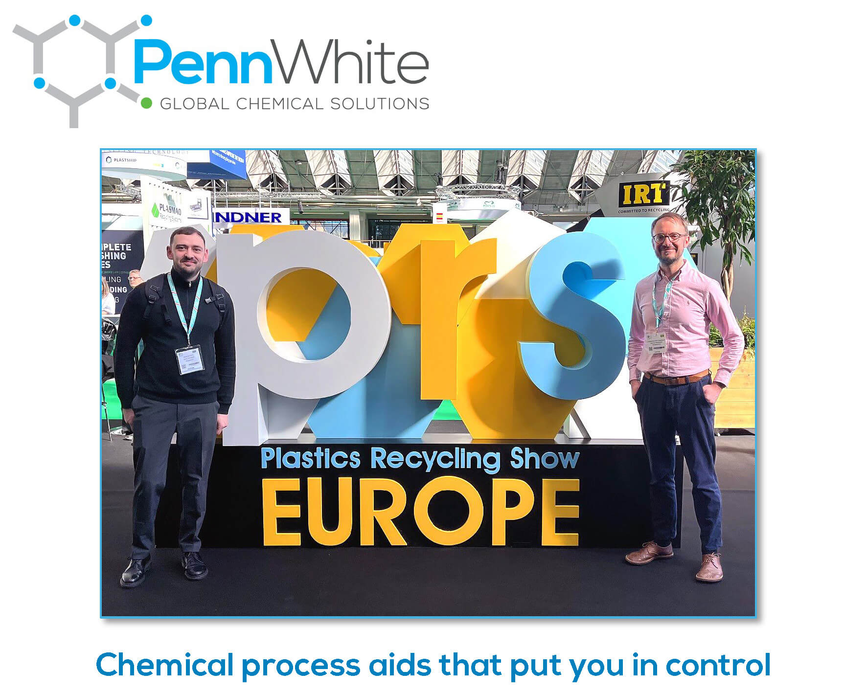 PennWhite visit plastic recycling expo in the Netherlands